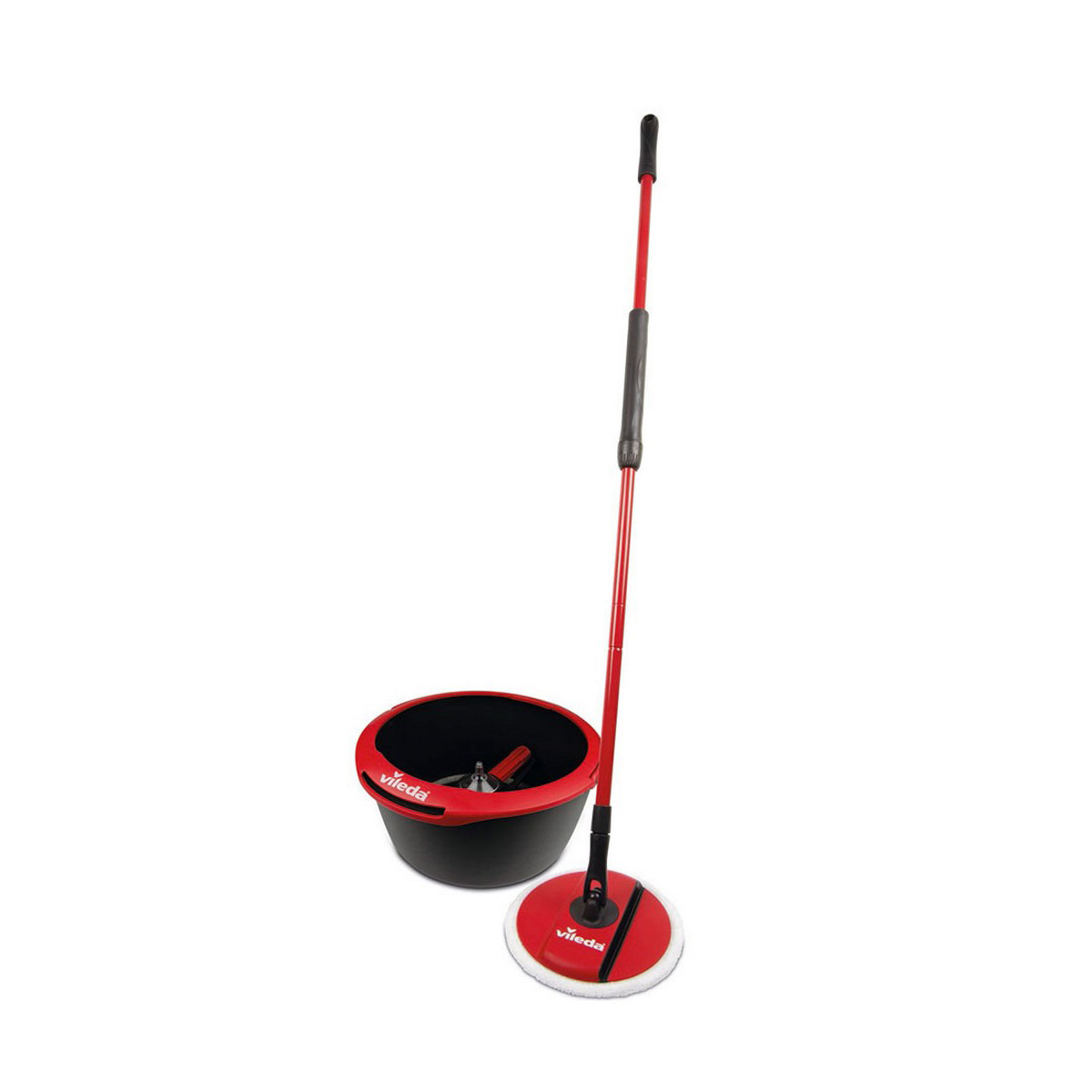 Mop with Bucket Vileda Spin & Clean Okretno polipropilen